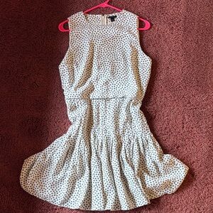 Sleeveless Floral Fit-and-Flare Dress